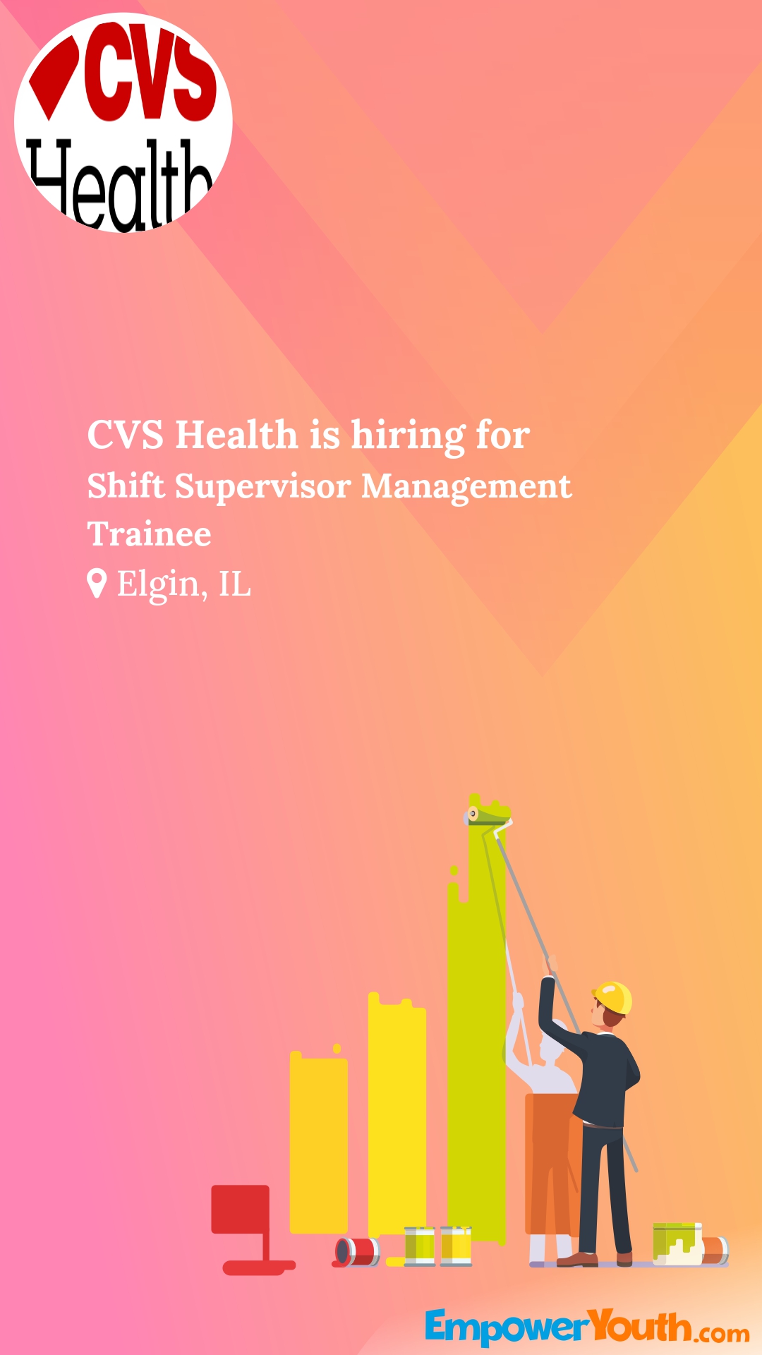 CVS Health is hiring for Shift Supervisor Management Trainee | Empower Youth